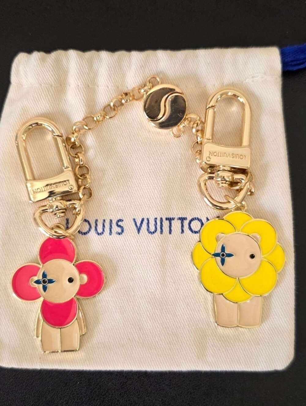 NEW Louis Vuitton Vivienne and Petula Best Friend Bag Charm and Key Holder